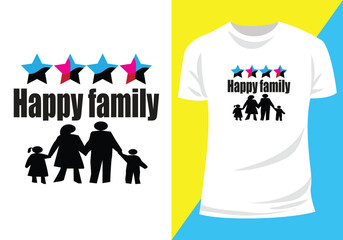 Family reunion  t-shirt design vector illustration. Meet family after a long time t-shirt.
