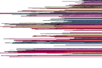 Dark neon glitch PNG with bright static lines. RGB scan artifacts distort the digital interface. Glitches perfect for tech, sci-fi, cyber themes and futuristic projects.
