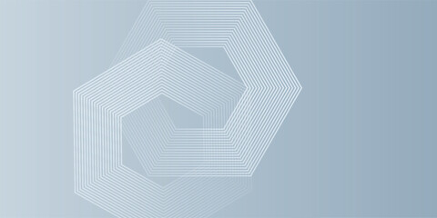 White abstract with dynamic wavy hexagon texture. suitable for wallpaper abstract modern