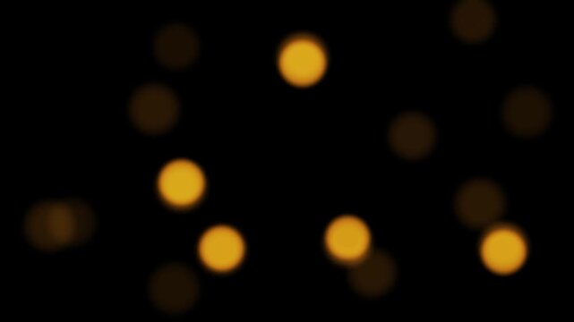 Abstract bokeh background with sparkling particles