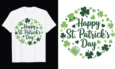 St. Patrick's Day Happy St. Patrick's Day T-Shirt Design