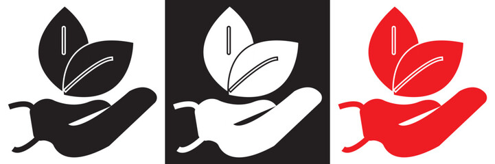 Factory Industry Icons Set in Red Black. Minimal factory and manufacturing icons production, automation, and energy concepts, presented as clean vector illustrations in black, white EPS10/AI.
