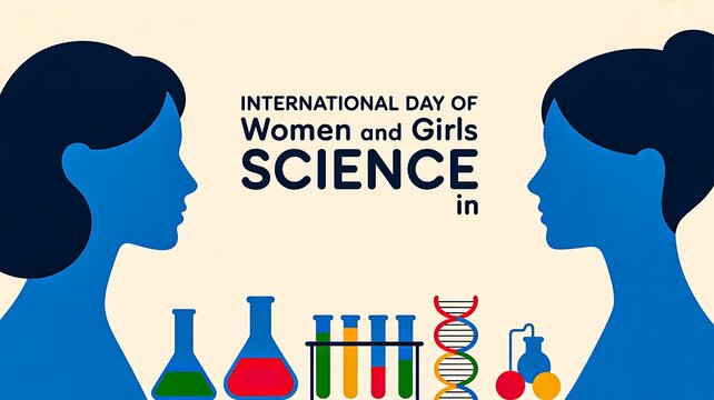 International day of women and girls in science illustration
- Powered by Adobe