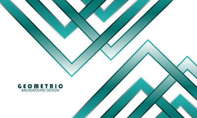 Background abstract modern Emerald with square light and shadows pattern. vector