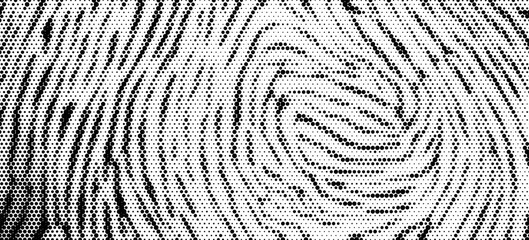 Pixelated bitmap gradient texture. Black and white dither pattern background. Abstract glitchy pattern. 8 bit video game screen wallpaper. Wide raster backdrop. Retro pixel art Illustration