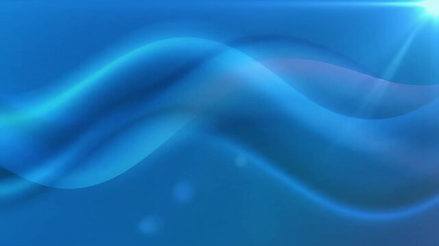 Modern corporate backdrop, simple gradient animation, Abstract blue wave pattern