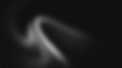 Elegant dark background, black and white gray gradient with rough grain surface.