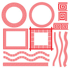 A collection of line drawings inspired by various Chinese festivals