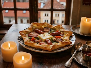 Famous Seasonal and Special Dishes. Faworki Poland