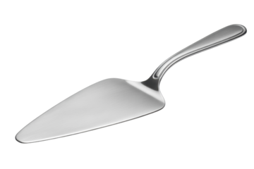 Elegant silver cake server for desserts