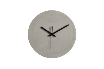 Modern Concrete Wall Clock