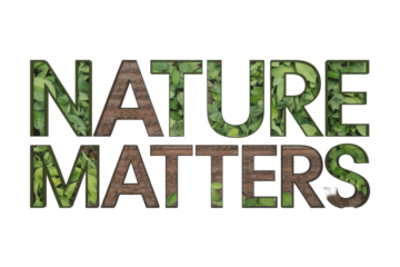 Nature Matters Text Design