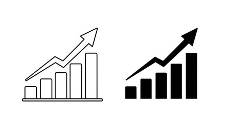 Growing bar graphs with upward trends