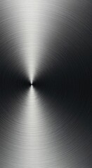 Highly detailed abstract background showing the precision machining marks of concentric circles on a metallic surface, creating a subtle sheen ,shiny ,silver ,concentric