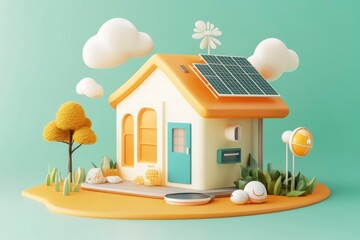 3D smart home technology ecosystem for sustainable living
