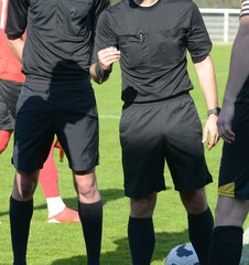 le tirage du terrain au football