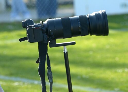 le photographe de sport et son mat&eacute;riel