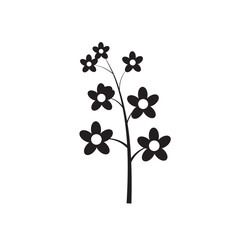 Rape plant icon. Simple illustration of rape plant vector icon for web design isolated on white background