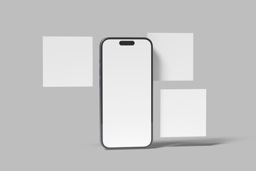 Social Media story and post mockup