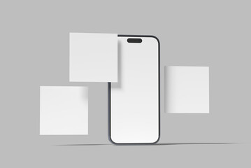 Social Media story and post mockup