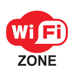 wifi zone wireless stickers design icon Victor Illustration Art