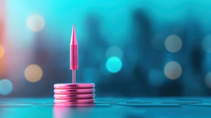 Efficiency Business leader analyzing performance metrics for process improvement.