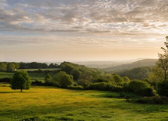 North Cotswolds at dawn, England © Skipper Roland