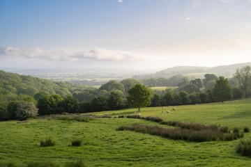 North Cotswolds at dawn, England © Skipper Roland
