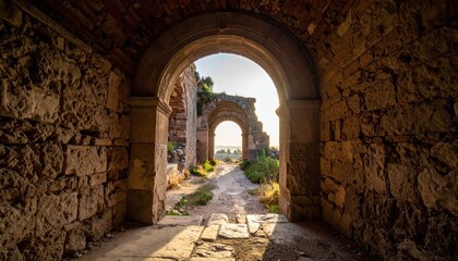 Ancient Roman Ruins - A Journey Through Time and Architecture.