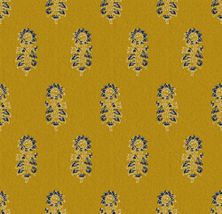 TRADITIONAL AJRAKH PATTERN, HAND BLOCK PRINT, BATIK PRINT, INDIAN TEXTILE BACKGROUND, FLORAL BACKGROUND, KALAMKARI PRINT, HAND DRAW TEXTILE PATTERN, TEXTILE