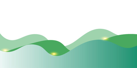 Minimalist banner background. Green and blue gradations.Circle geometric background. Simple design. Vector. EPS 10