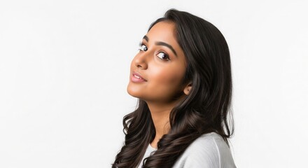 Indian Teen Girl Listening Attentively with Curiosity