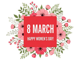 Celebrate women's day on march 8