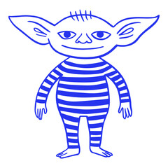 Standing Troll Doodle