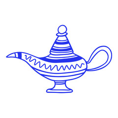 Aladdin Lamp Doodle