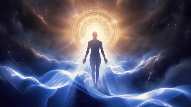 The journey of the soul in meditation. Moving through unseen realms and dimensions.