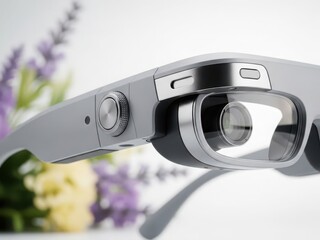 Modern smart glasses with advanced features and sleek design