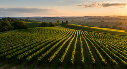 Aerial farmland plots for sustainable agriculture