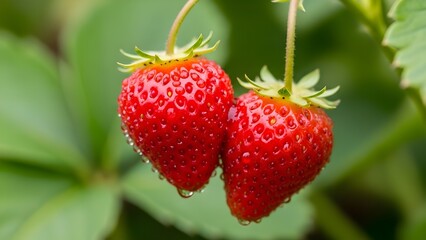 close up of strawberry