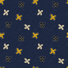 GEOMETRIC MANDALA SEAMLESS PATTERNS  AJRAKH PATTERN, HAND BLOCK PRINT, BATIK PRINT, INDIAN TEXTILE BACKGROUND