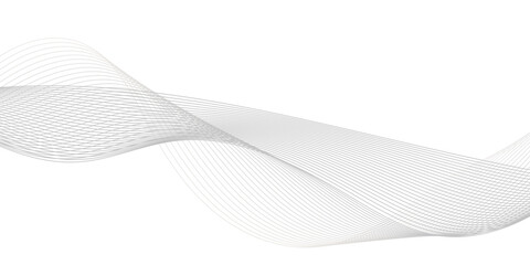 Abstract wave design with flowing lines on white background, dynamic wave with connected dots and lines on a white background, abstract line art vector banner template, emblem dynamic line blending.