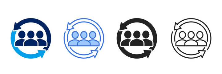 Inclusion  Icon Set Different Style Collection. 