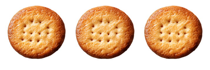 Three circular orange shapes with orange patterns