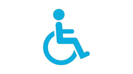 Accessible mobility symbol for inclusive environments