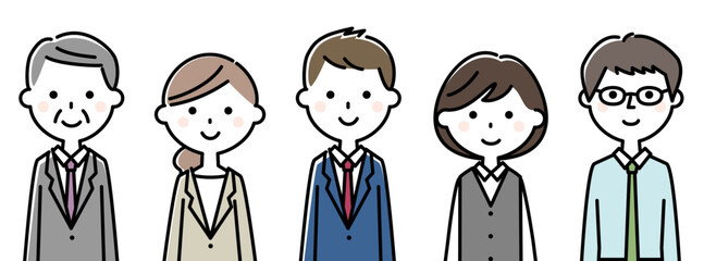 ビジネスシーン 同僚