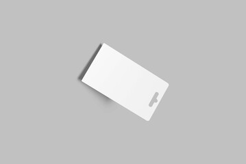 Gift Card Mockup Design Blank Icon