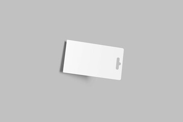 Gift Card Mockup Design Blank Icon
