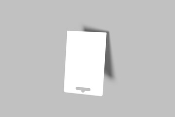 Gift Card Mockup Design Blank Icon