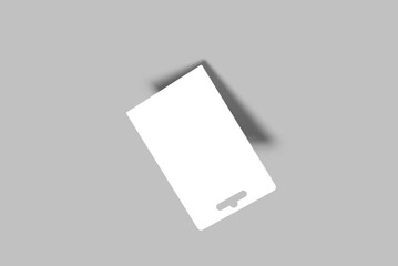 Gift Card Mockup Design Blank Icon