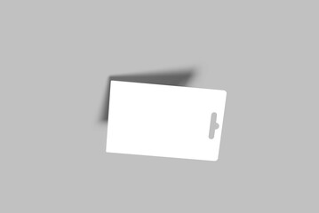 Gift Card Mockup Design Blank Icon